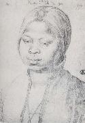 Albrecht Durer The Negress Katharina oil on canvas